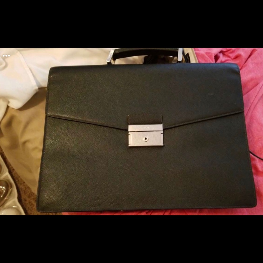 Prada Saffiano Briefcase